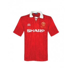 Camiseta retro de local del Manchester United 1992/94