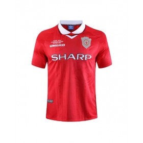 Camiseta retro de local del Manchester United 1999/00