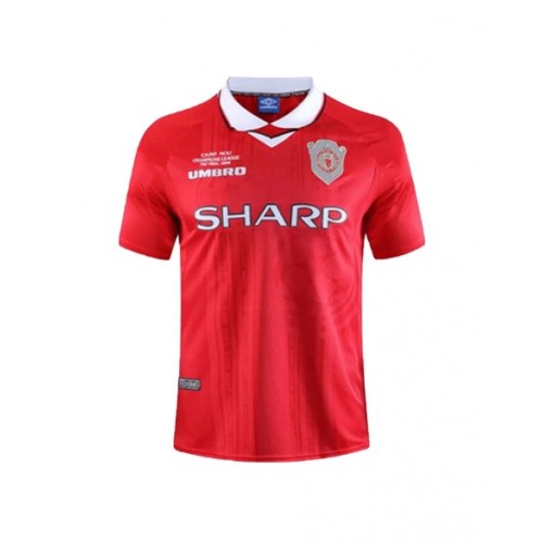 Camiseta retro de local del Manchester United 1999/00