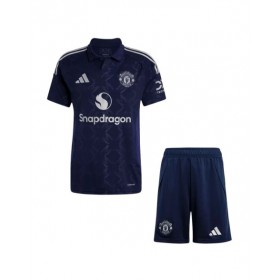 Kit de camiseta de visitante de fútbol del Manchester United 2024/25 (camiseta + pantalón corto)