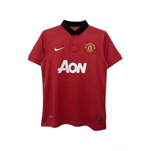 Camiseta retro de local del Manchester United 2013/14