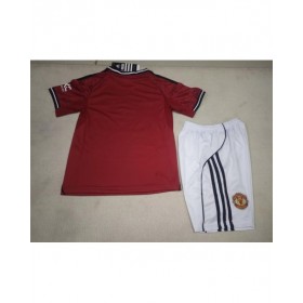 Camiseta juvenil local del Manchester United 2025/26