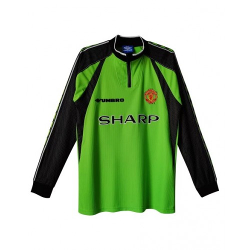 Camiseta retro del Manchester United 1998/99 - Manga larga