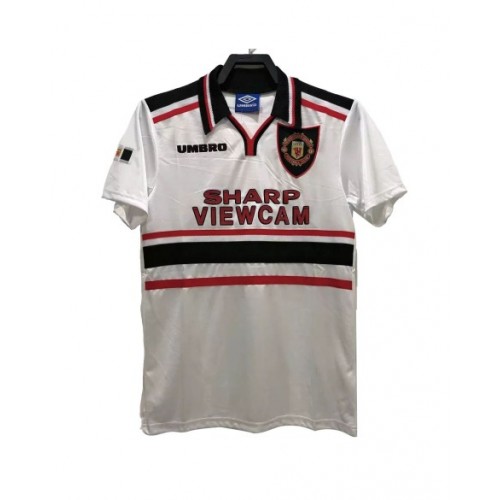 Camiseta de fútbol retro de visitante del Manchester United de 1998