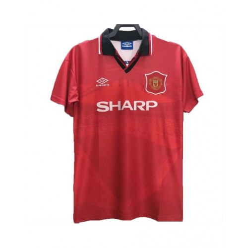 Camiseta retro de fútbol local del Manchester United 94/96