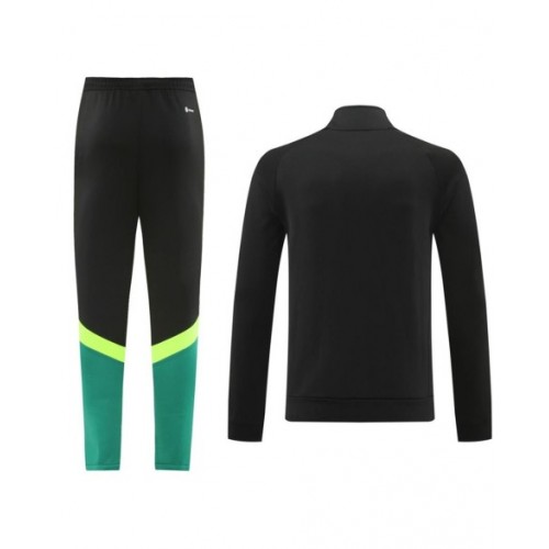 Conjunto de entrenamiento del Manchester United (chaqueta y pantalón) negro 2024/25