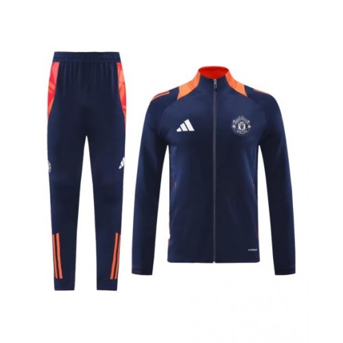 Kit de entrenamiento del Manchester United 2024/25 - Azul marino (chaqueta + pantalón)