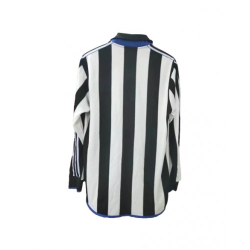 Camiseta retro de local del Newcastle 1999/00 - Manga larga