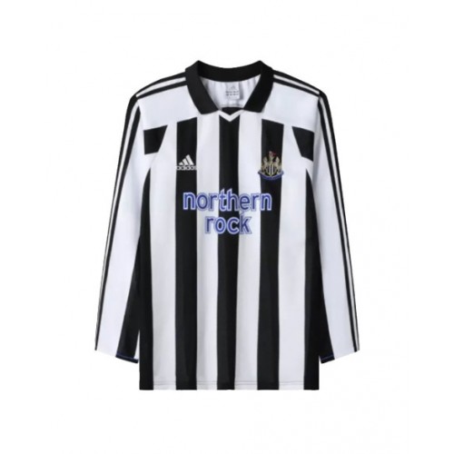 Camiseta retro de local del Newcastle 2003/04 - Manga larga