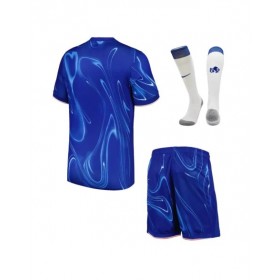 Kit de camiseta de fútbol local del Chelsea 2024/25 (camiseta + pantalón corto + calcetines)