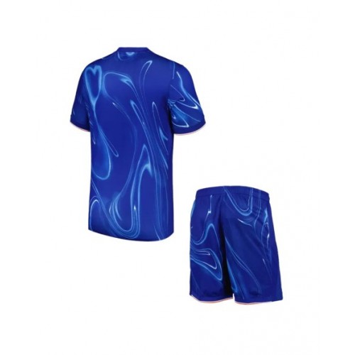 Kit de camiseta de fútbol local del Chelsea 2024/25 (camiseta + pantalón corto)