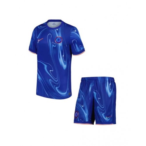 Kit de camiseta de fútbol local del Chelsea 2024/25 (camiseta + pantalón corto)