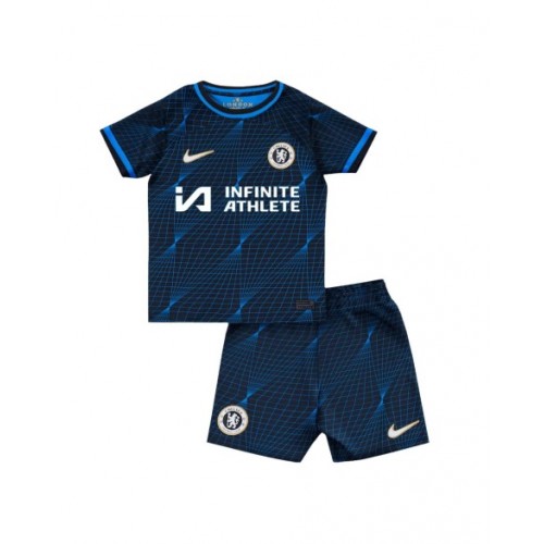 Kit de camiseta juvenil del Chelsea 2023/24 de visitante