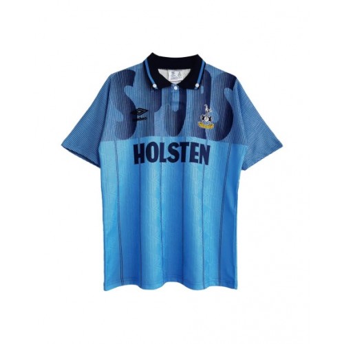 Camiseta retro visitante del Tottenham Hotspur 1992/94 de color azul