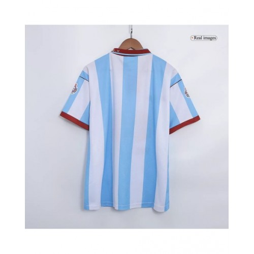 Camiseta retro de visitante del West Ham United 1991/92