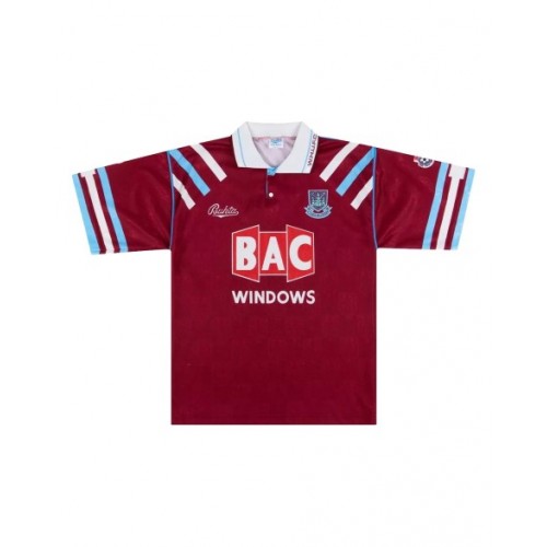 Camiseta retro de local del West Ham United 1991/92