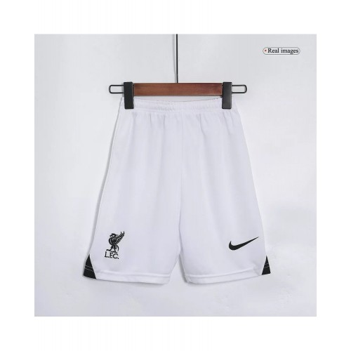 Kit de camiseta juvenil de visitante del Liverpool 202223