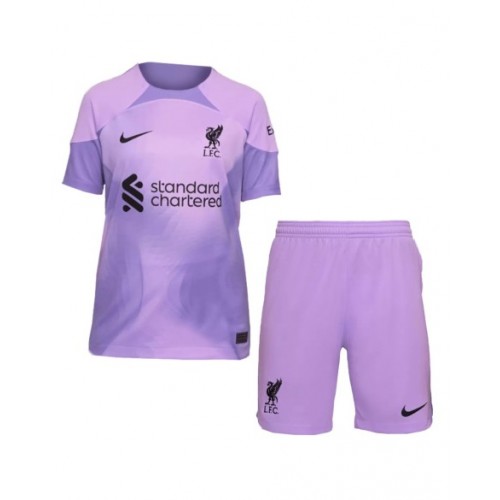 Kit de camiseta de portero del Liverpool 202223