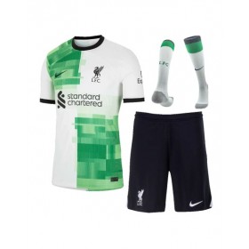 Camiseta de visitante del Liverpool, conjunto completo 2023/24