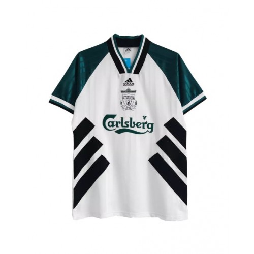 Camiseta retro visitante del Liverpool 1993/95