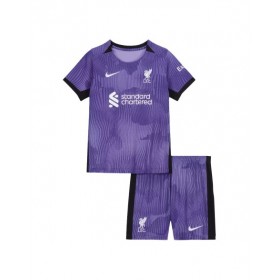 Kit de camiseta juvenil del Liverpool 2023/24 Tercera equipación