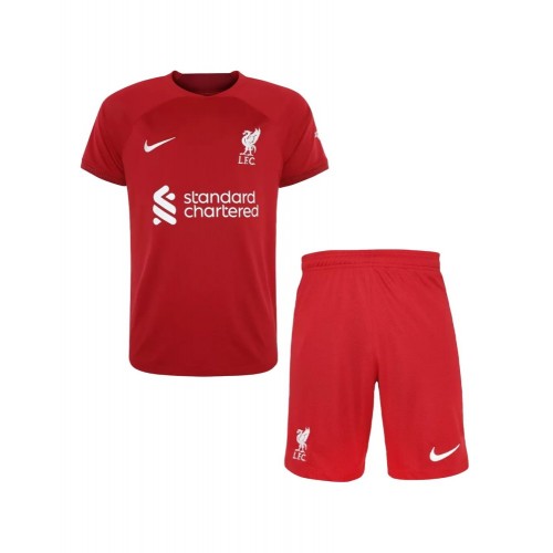 Kit de camiseta de local del Liverpool 202223