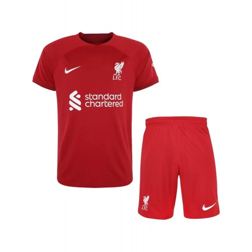 Kit de camiseta juvenil del Liverpool 202223 de local