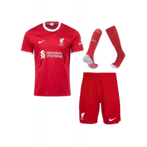 Camiseta del Liverpool 2023/24 Equipo completo Local