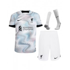 Camiseta juvenil Liverpool Kit completo 202223 Visitante