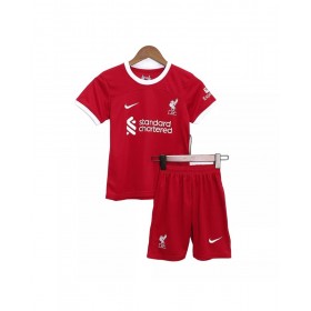 Kit de camiseta juvenil del Liverpool 2023/24 de local