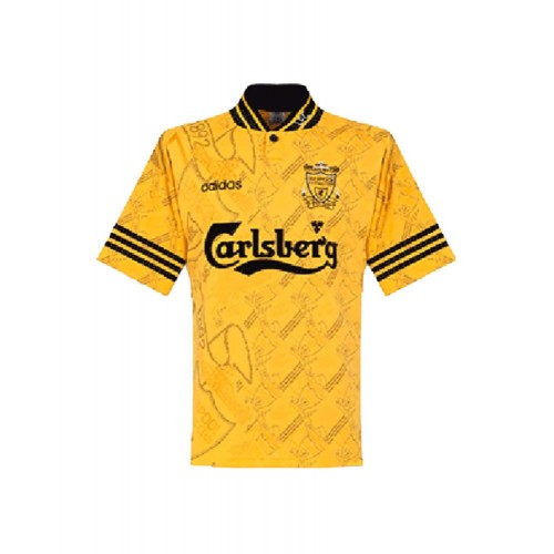 Camiseta retro de visitante del Liverpool 1995/96