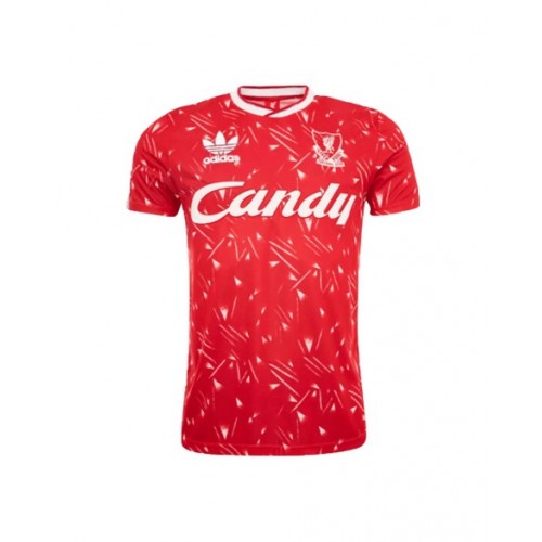 Camiseta retro de local del Liverpool 1989/91