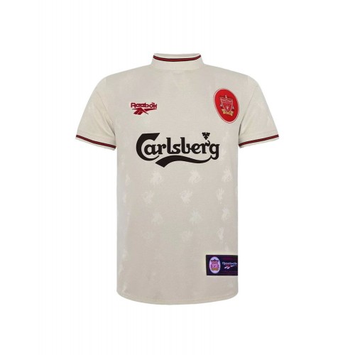 Camiseta retro visitante del Liverpool 1996/97