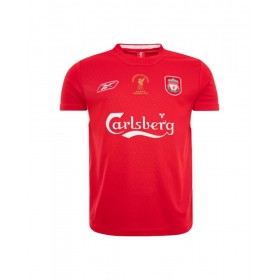 Camiseta retro de la Liga de Campeones del Liverpool 2005