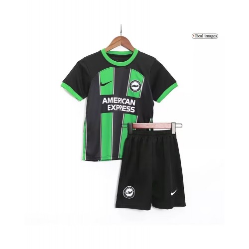 Kit de camiseta juvenil Brighton & Hove Albion 2023/24 de visitante