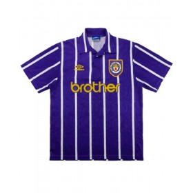 Camiseta retro visitante del Manchester City 1993