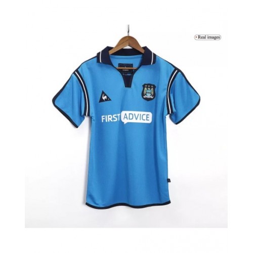 Camiseta retro de local del Manchester City 2002/03