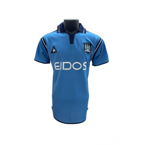 Camiseta retro local del Manchester City 2001/02