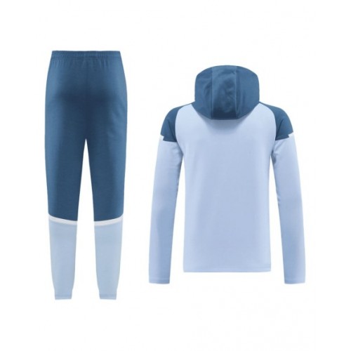 Conjunto de entrenamiento con capucha del Manchester City (chaqueta y pantalón) 2024/25