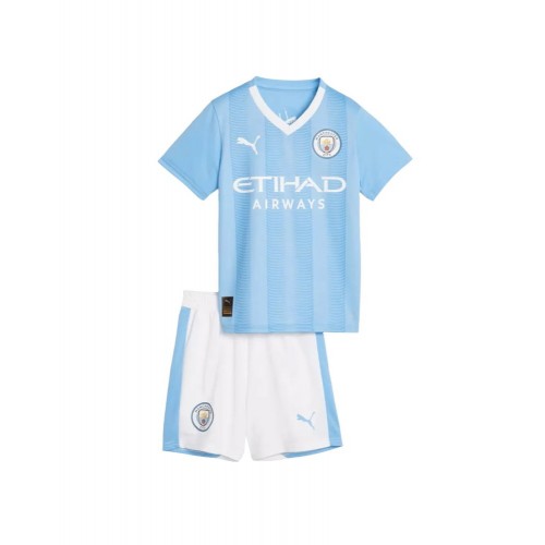 Camiseta juvenil del Manchester City 202324 de local