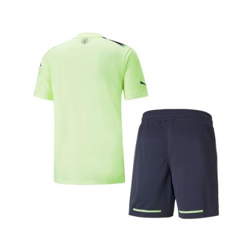 Kit de camiseta juvenil del Manchester City 2022/23 Tercera equipación