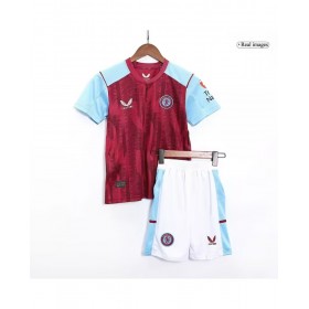 Kit de camiseta juvenil Aston Villa 2023/24 de local