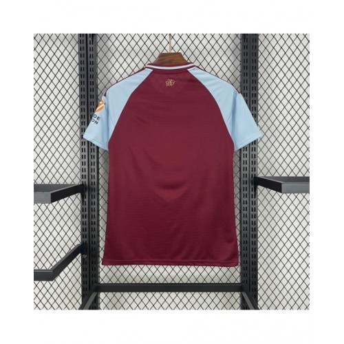 Camiseta local del Aston Villa 2025/26
