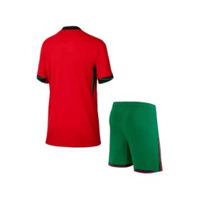 Kit de camiseta local de Portugal para la Eurocopa 2024 para niños (camiseta y pantalón corto)