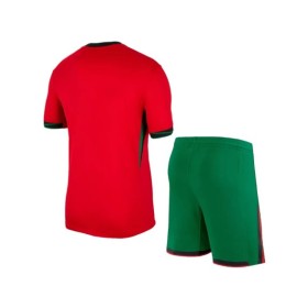 Kit de camiseta local de Portugal para la Eurocopa 2024 (camiseta y pantalón corto)