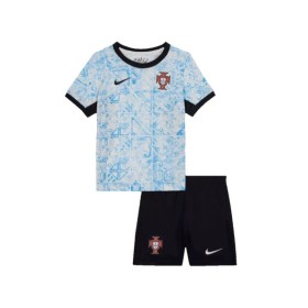 Kit de camiseta visitante de Portugal para la Eurocopa 2024 para niños (camiseta y pantalones cortos)