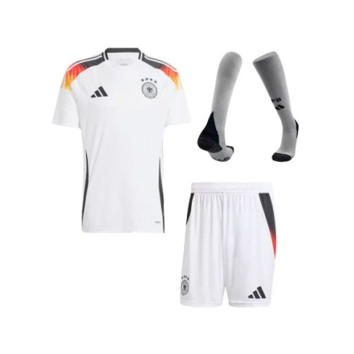 Kit de camiseta local de Alemania para la Eurocopa 2024 (camiseta, pantalones cortos y medias)