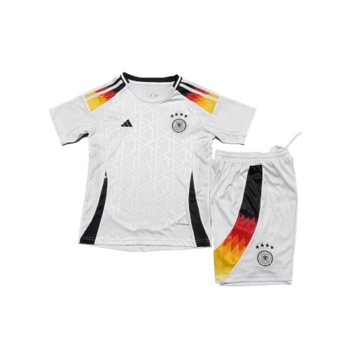 Kit de camiseta local de Alemania para la Eurocopa 2024 para niños (camiseta y pantalones cortos)