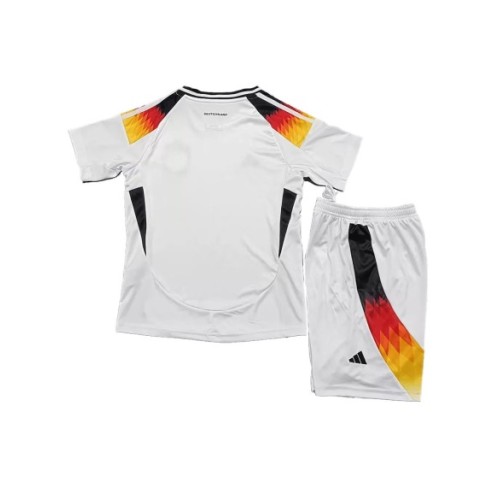 Kit de camiseta local de Alemania para la Eurocopa 2024 para niños (camiseta y pantalones cortos)