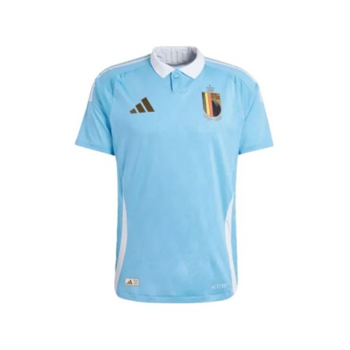 Camiseta de Bélgica de visitante para la Eurocopa 2024 auténtica